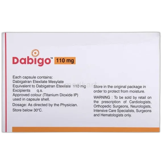 dabigo 110mg tablet 10's